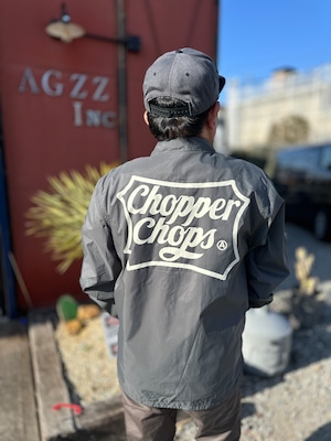 【Agzz.Inc】Chopper Chops コーチジャケット　チャコールグレー