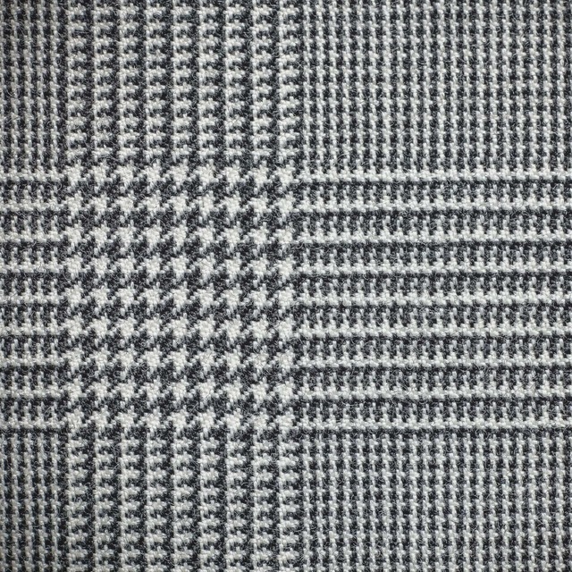 ＜ENG＞【004】　Tasmanian Blend　Glen Check 　【KUZURI】 　（CALSA High Grade Tailoring）
