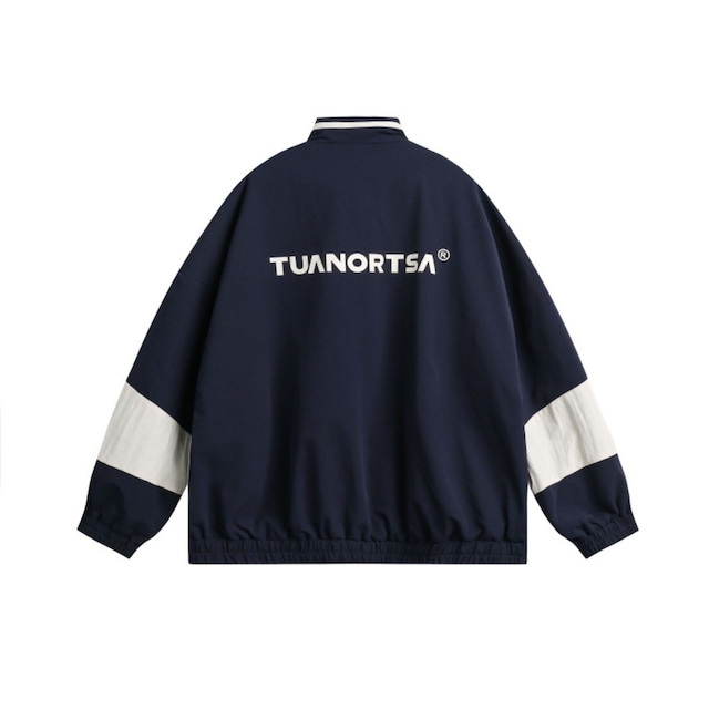 バイカラースポーツジップジャケット 2col R00899