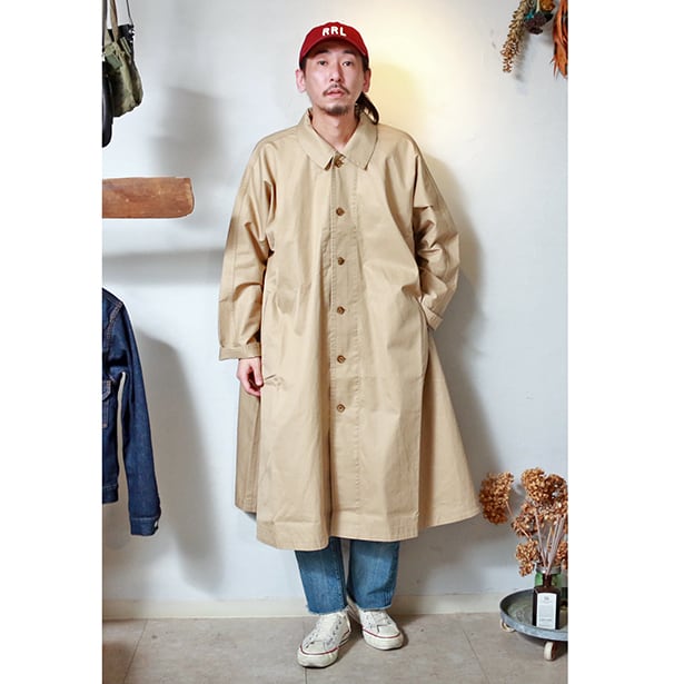 Porter Classic GABARDINE SWING COAT ポータークラシック ギャバジン ...