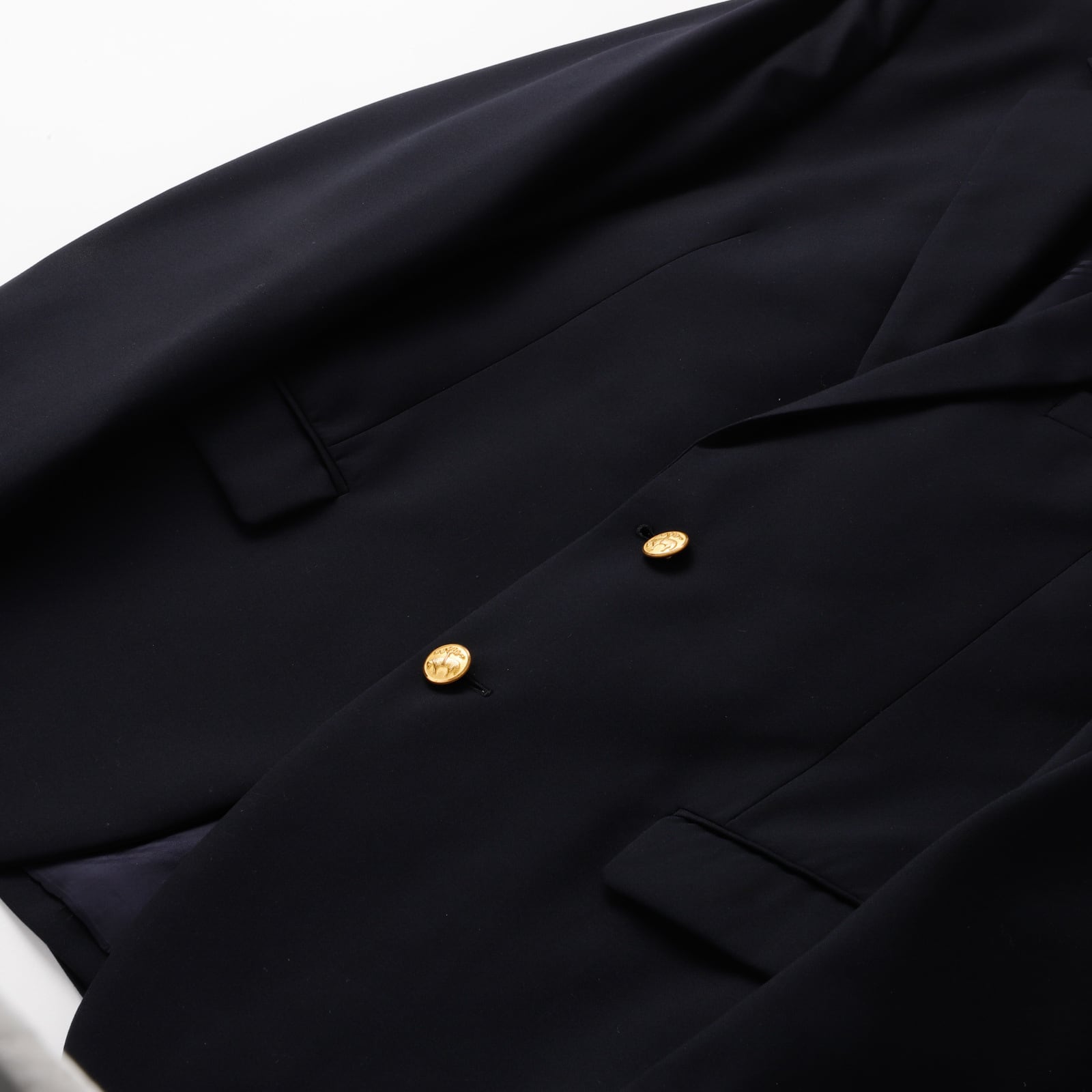 逸品】BROOKS BROTHERS Loro Piana Made in USA wool Navy blazer