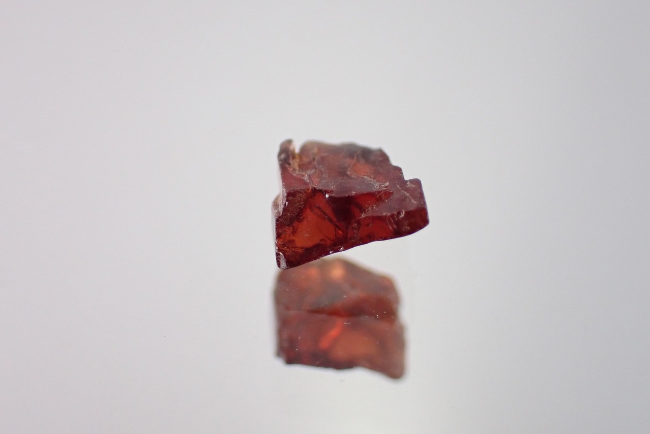 【原石セット】ガーネット　0.96ct/0.71ct　[D10‐62]