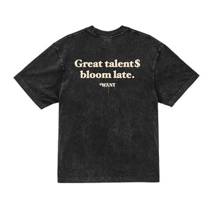 WANT clematis TEE [フェードブラック]