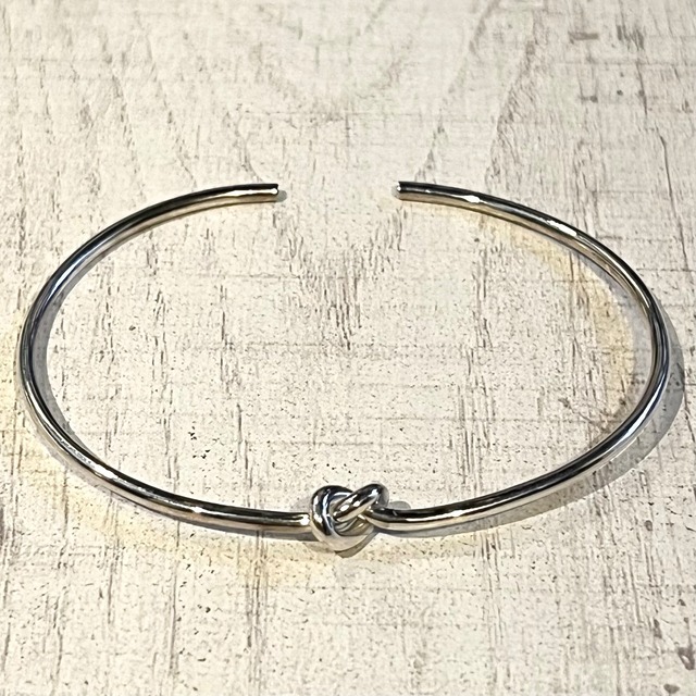 SILVER925 CONTINUOUS PLATE DESIGN MANTEL BRACELET/シルバー 