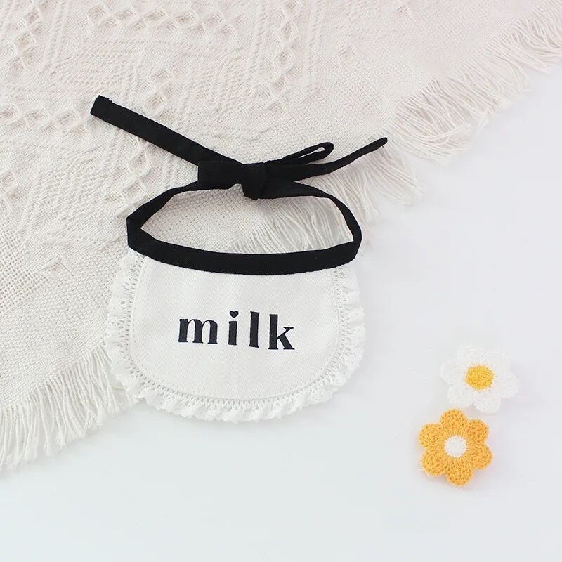 Milk エプロン 猫 すたい 首飾り