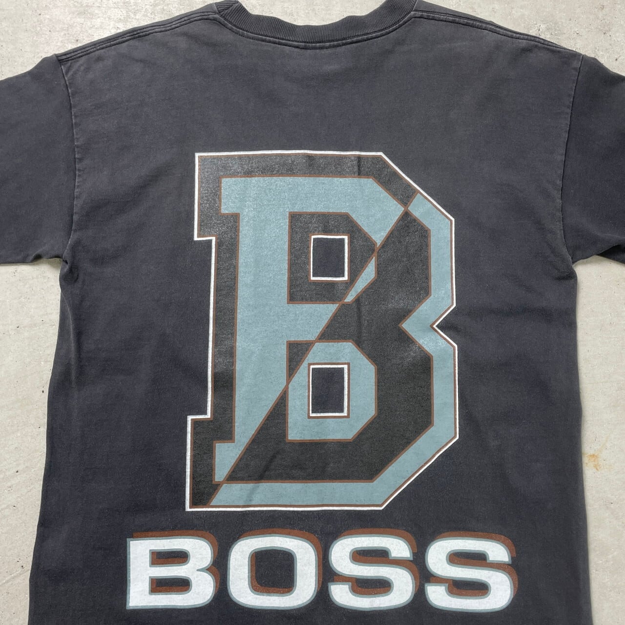 90年代 USA製 BOSS ボス プリントTシャツ ヒップホップ メンズXL相当