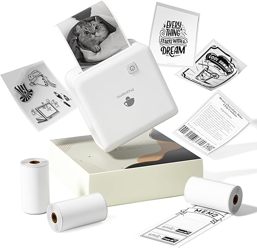 Phomemo M04S サーマルプリンター ミニプリンター スマホ対応