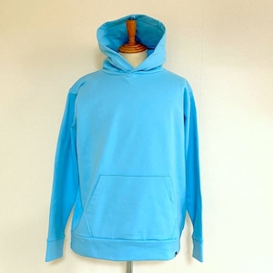 Brushed Back Hoodie　Blue