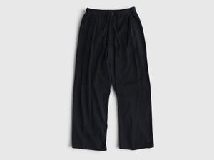 ULTERIOR”WASHED W/S STRIPE DRAWSTRING WIDE PANTS“