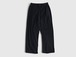 ULTERIOR”WASHED W/S STRIPE DRAWSTRING WIDE PANTS“