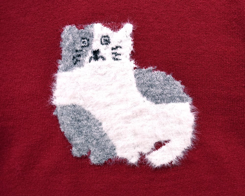 DOG＆CATニットプルオーバー KISH5680 | Keitto NORTHERNTRUCK