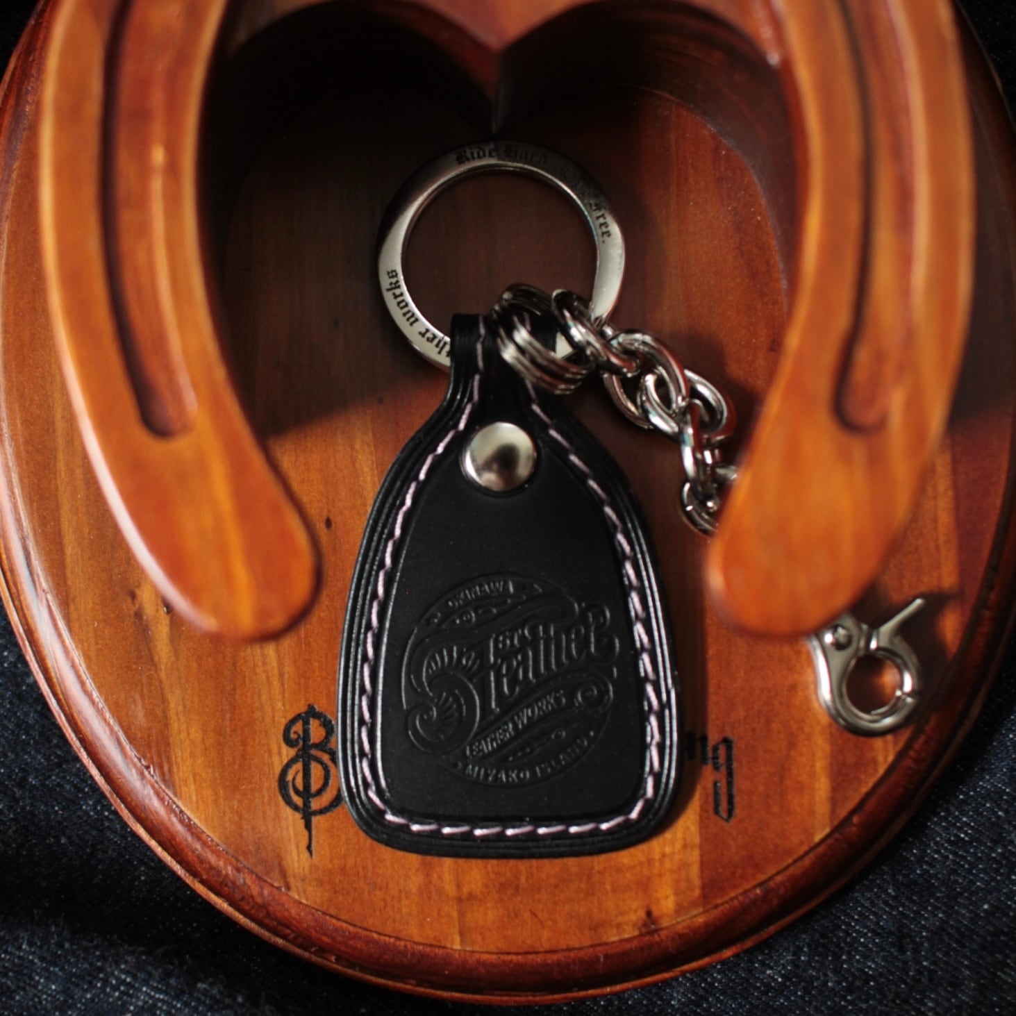 ヴィンテージキーリング | 6T leatherworks