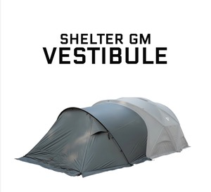 MINIMAL WORKS （ミニマルワークス） SHELTER GM VESTIBULE-Forest Charcoal | シェルターGM ベスティビュール