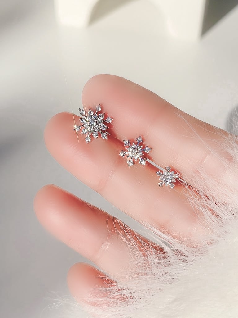 Snow flake L (金属アレルギー対応)