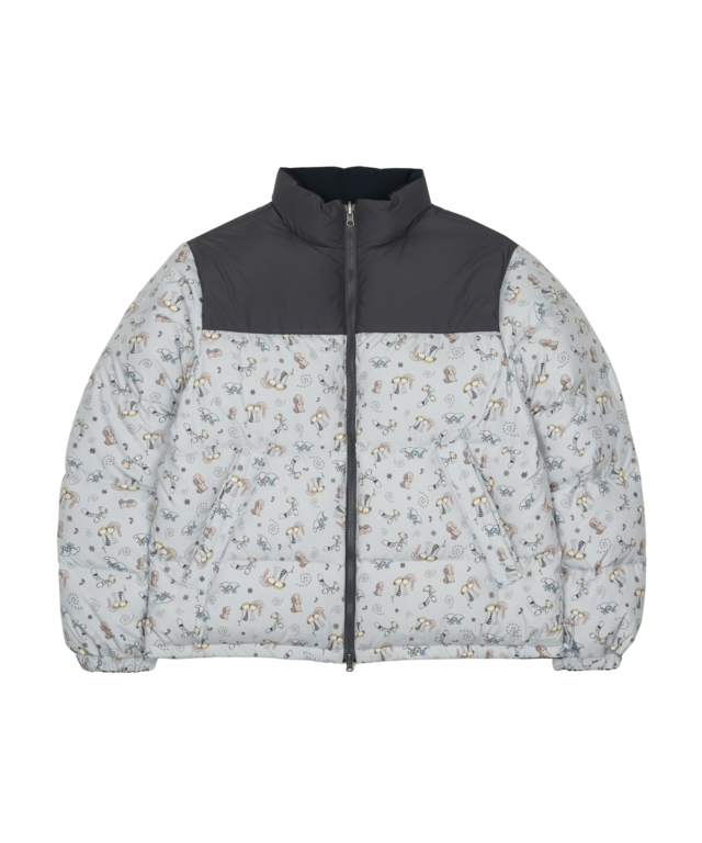 [COYSEIO] REVERSIBLE DOWN JACKET NAVY 正規品 韓国ブランド 韓国通販 韓国代行 韓国ファッション コイセイオ 日本 店舗