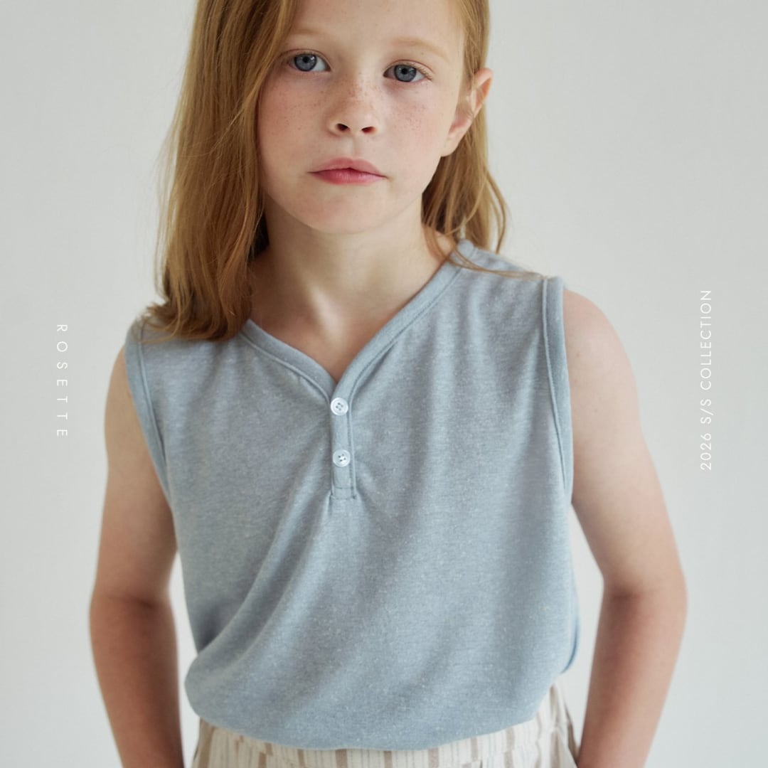 【予約】Arbel Sleeveless T + Junior size / rosette