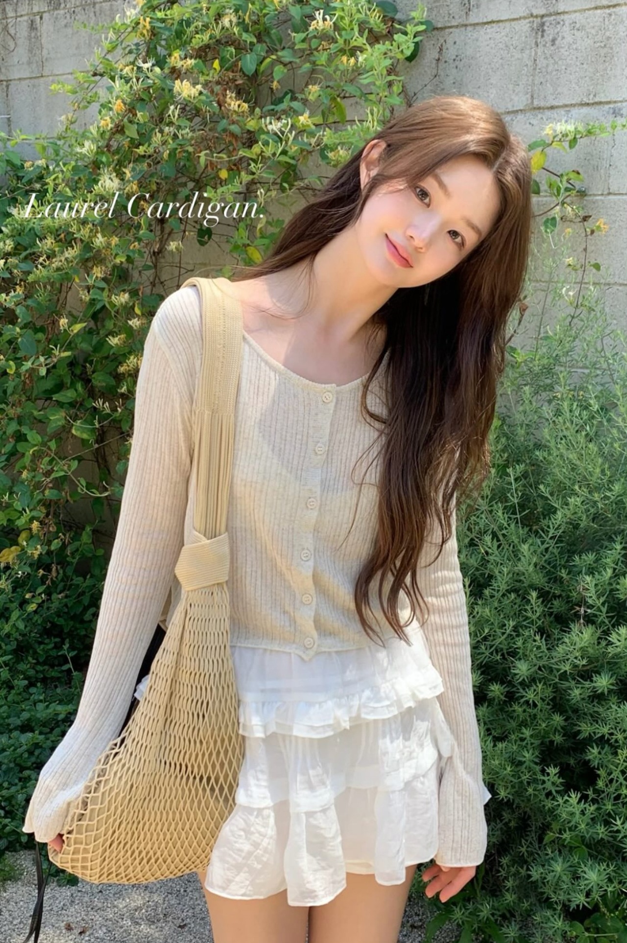 (予約) vegetable / Laurel cardigan 3color