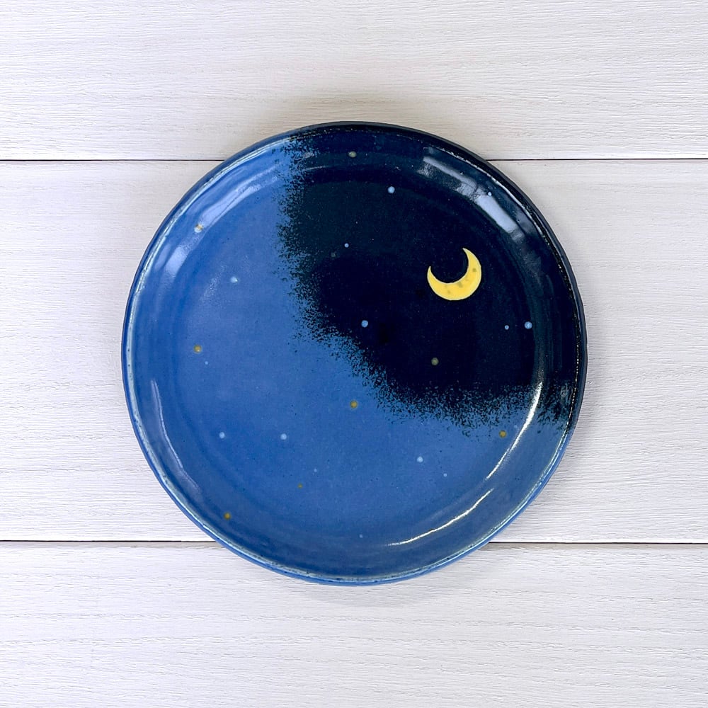 Blue note NewYork灰皿 ニトリ（NITORI） 綺麗にスタッキングできるお皿 21cm(DAY Value