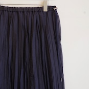 SIWALY  Sheer Rough Pleats Skirt