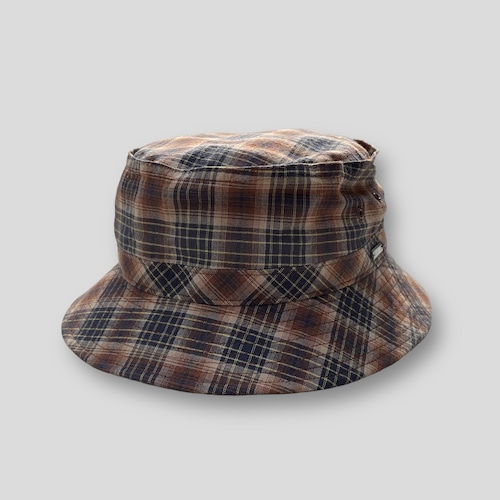SOLARIS&CO. ROLL HAT - LAZYBOY (CHECKERED)