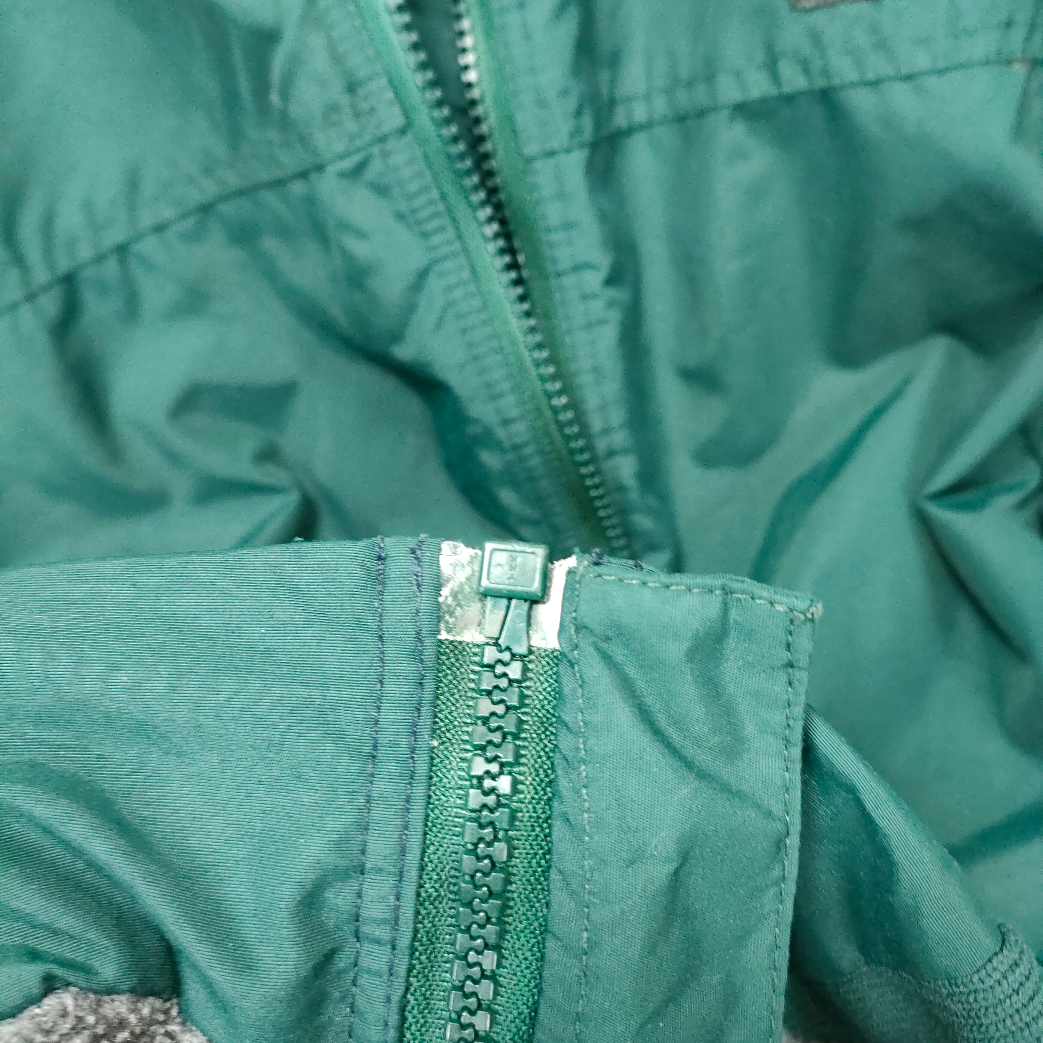 90s patagonia shelled synchilla hunter green L USA製 パタゴニア