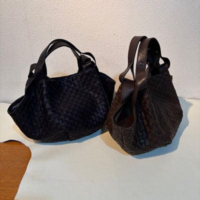 B.stuff 超貴重!メッシュバッグ(小) ブラックオリーヴ