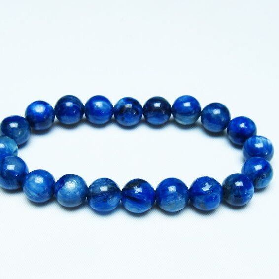 カイヤナイト ブレスレット 10mm 一点物 メール便可 [M便 1/10] 111-48137