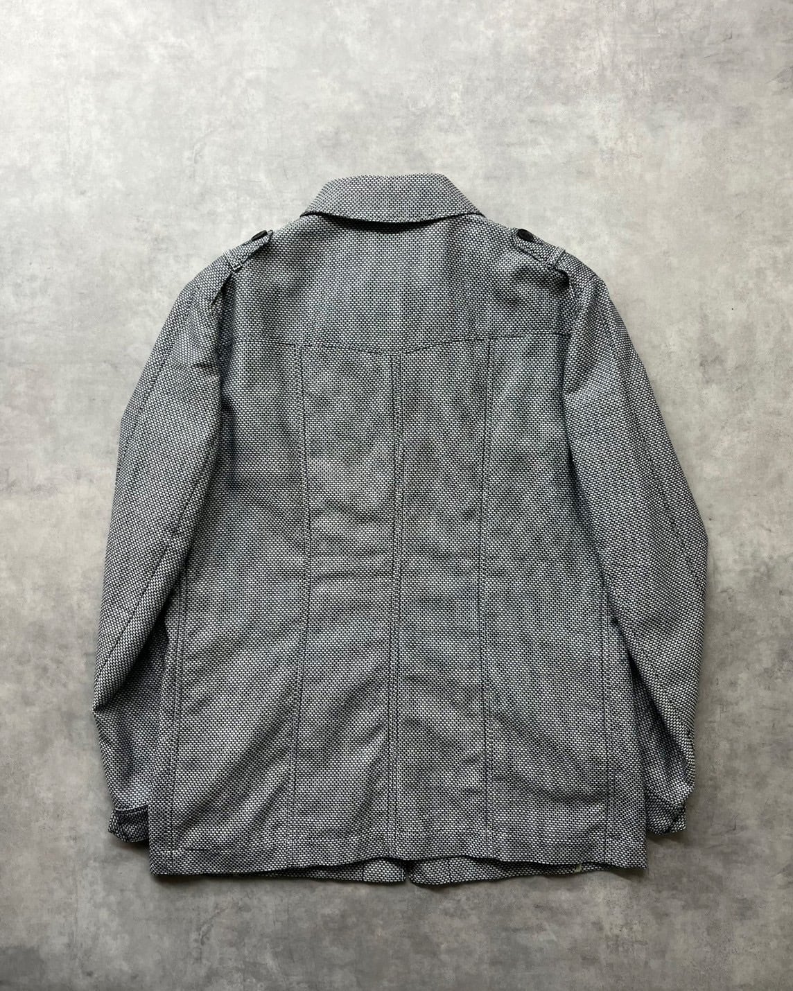 ハンティングワールド　メンズサファリジャケット HUNTING WORLD Cotton×Linen Safari Jacket ITALY製 | VOLAR