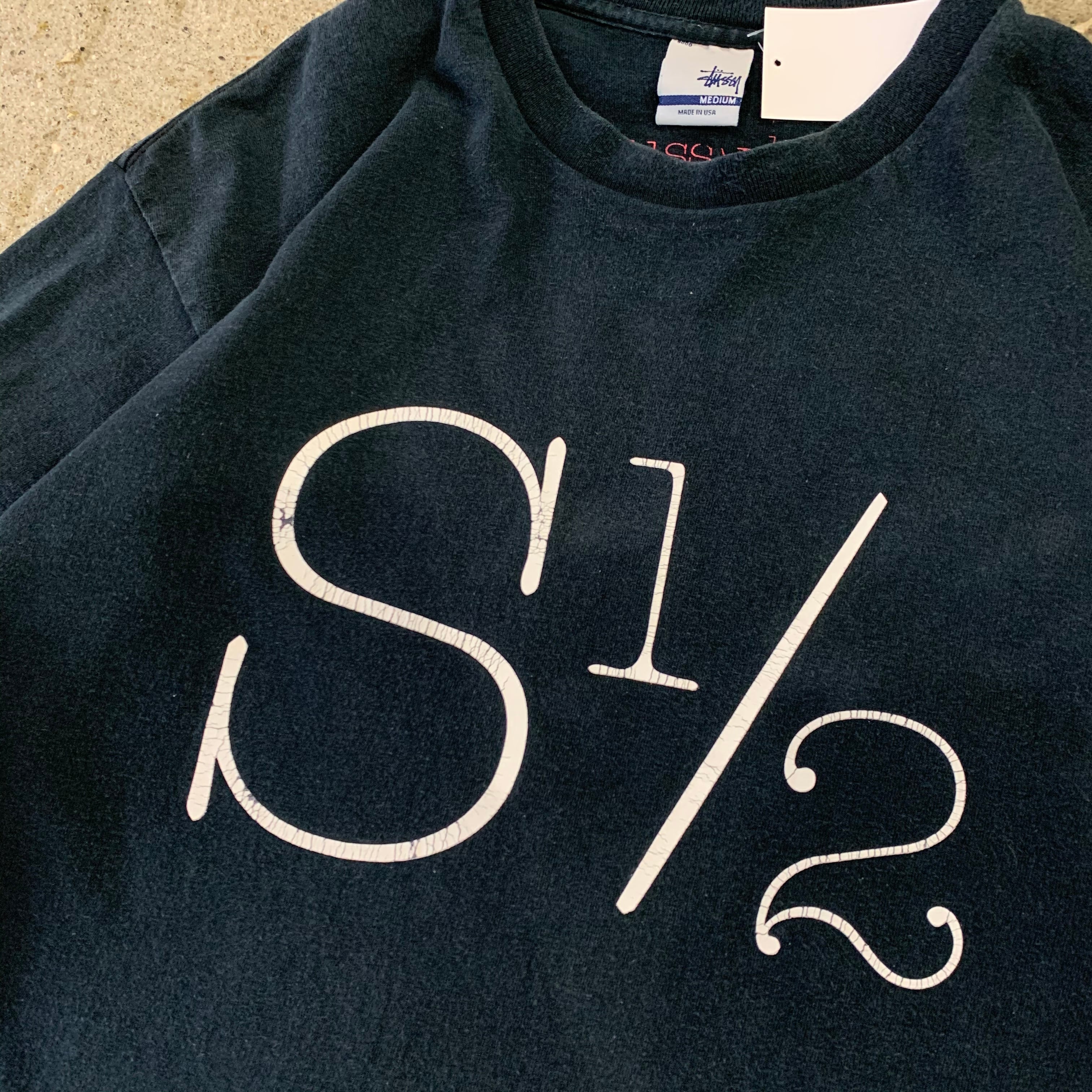 希少 ステューシー Tシャツ STUSSY × FINESSE アメリカ製 90s STUSSY × FINESSE T-shirt | What'z up