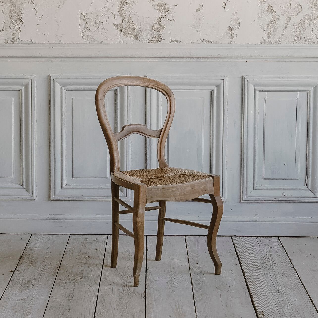 チェア/アンティーク/椅子/ディスプレイ/空間装飾/ラッシュシート