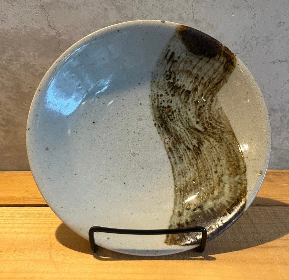 すゑもの亀屋 平沢崇義 7寸刷毛目皿