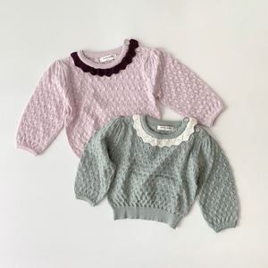 【Last73.80cm】daisy sweater 2col