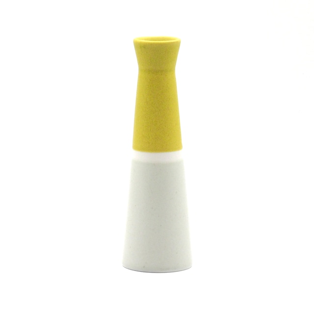 Flower Vase　yellow×gray