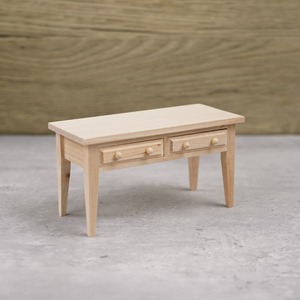 020-30041　ミニチュア家具　table&chair　ライティングデスク