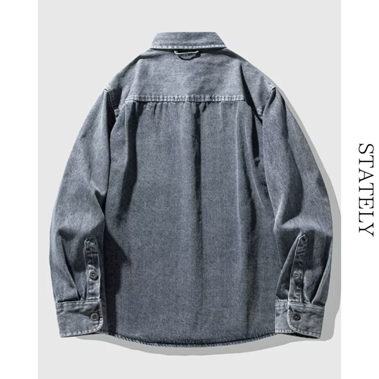 Vintage Denim シャツ ジャケット/3color_O36・画像5