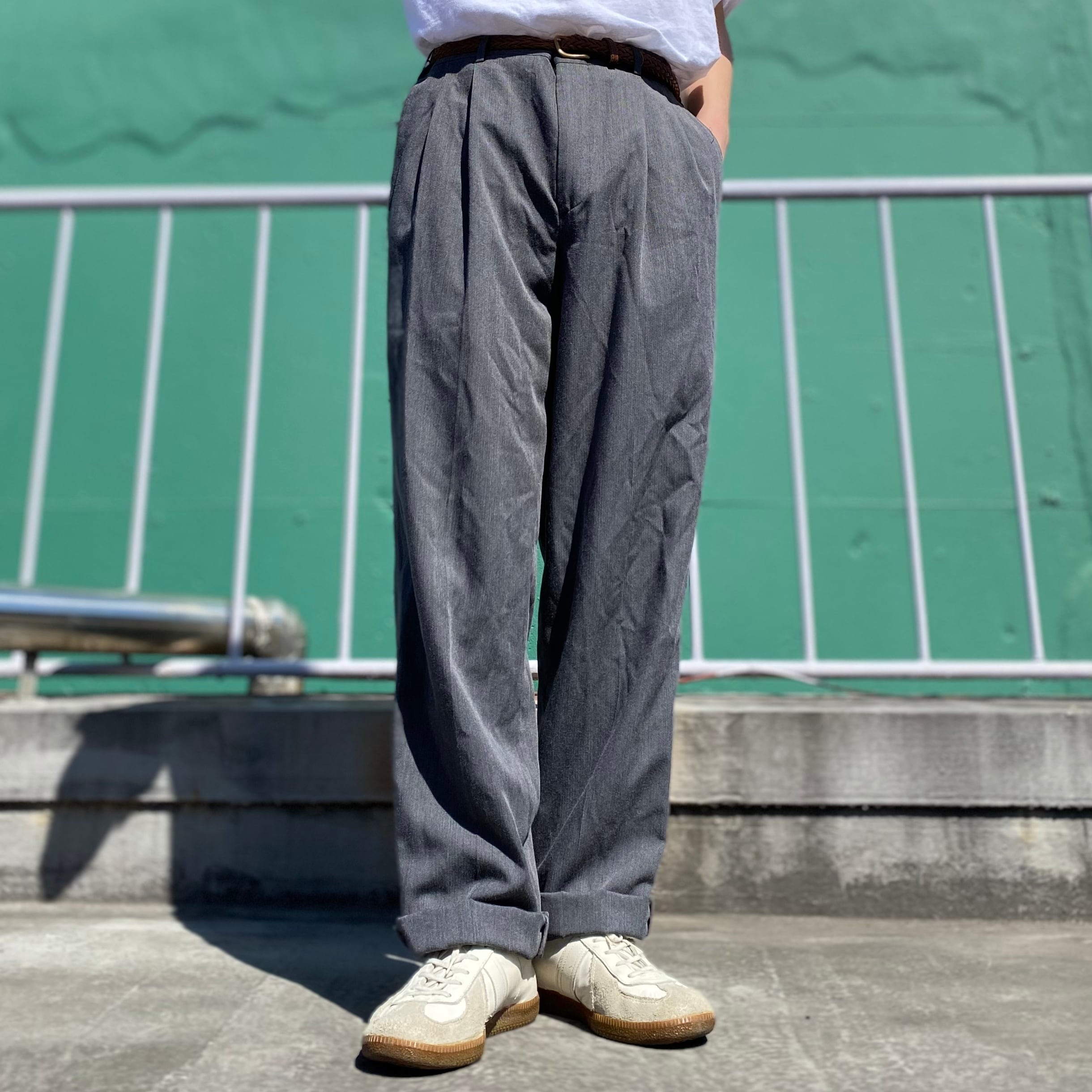 DOCKERS ツータックチノ ドッカーズ ストリート ワイドパンツ