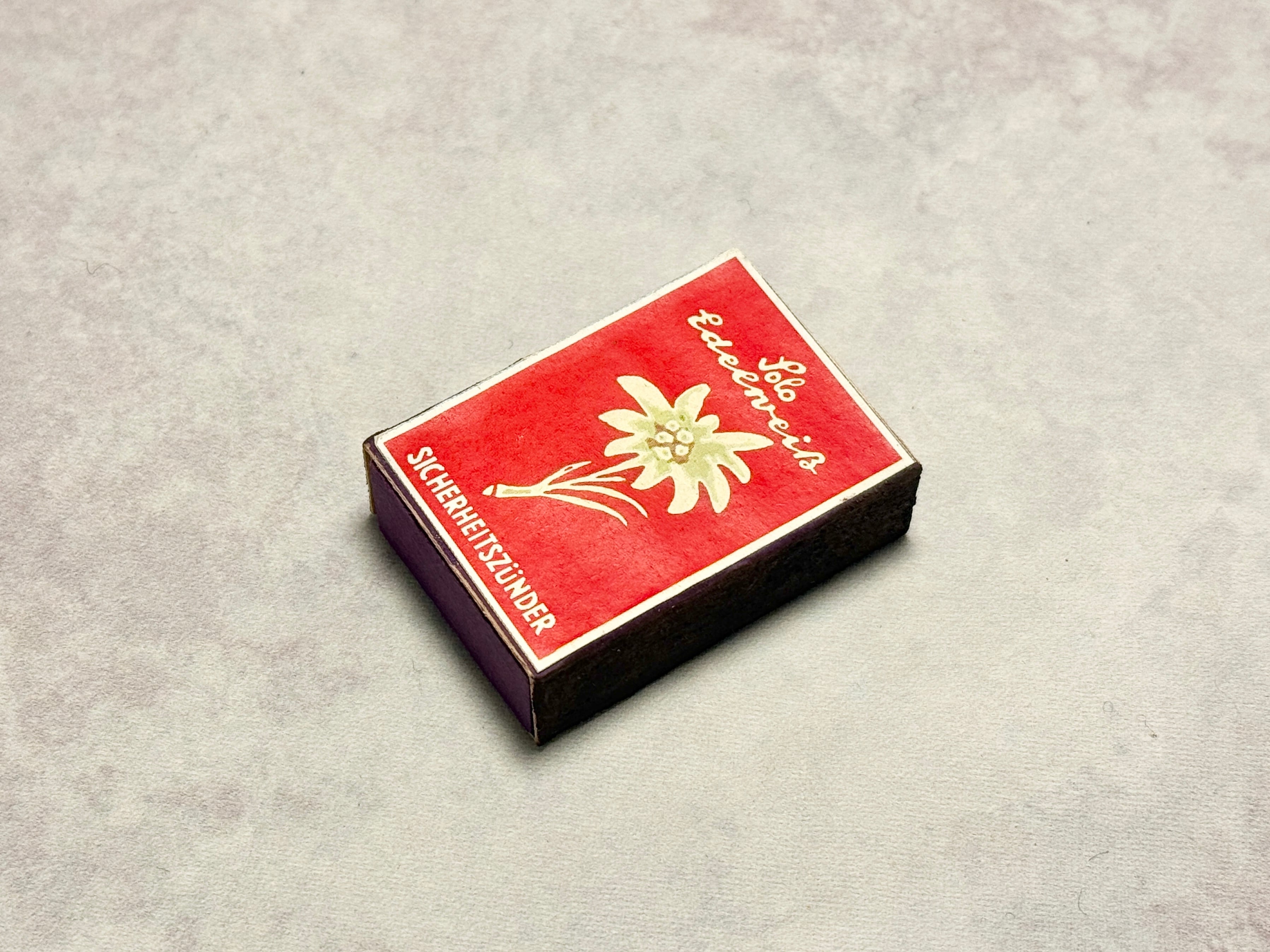 WWIIドイツ軍 Edelweiss マッチ(空箱) | アイヘンバウム ミリタリア WWIIドイツ軍 Edelweiss マッチ(空箱) | アイヘンバウム ミリタリア