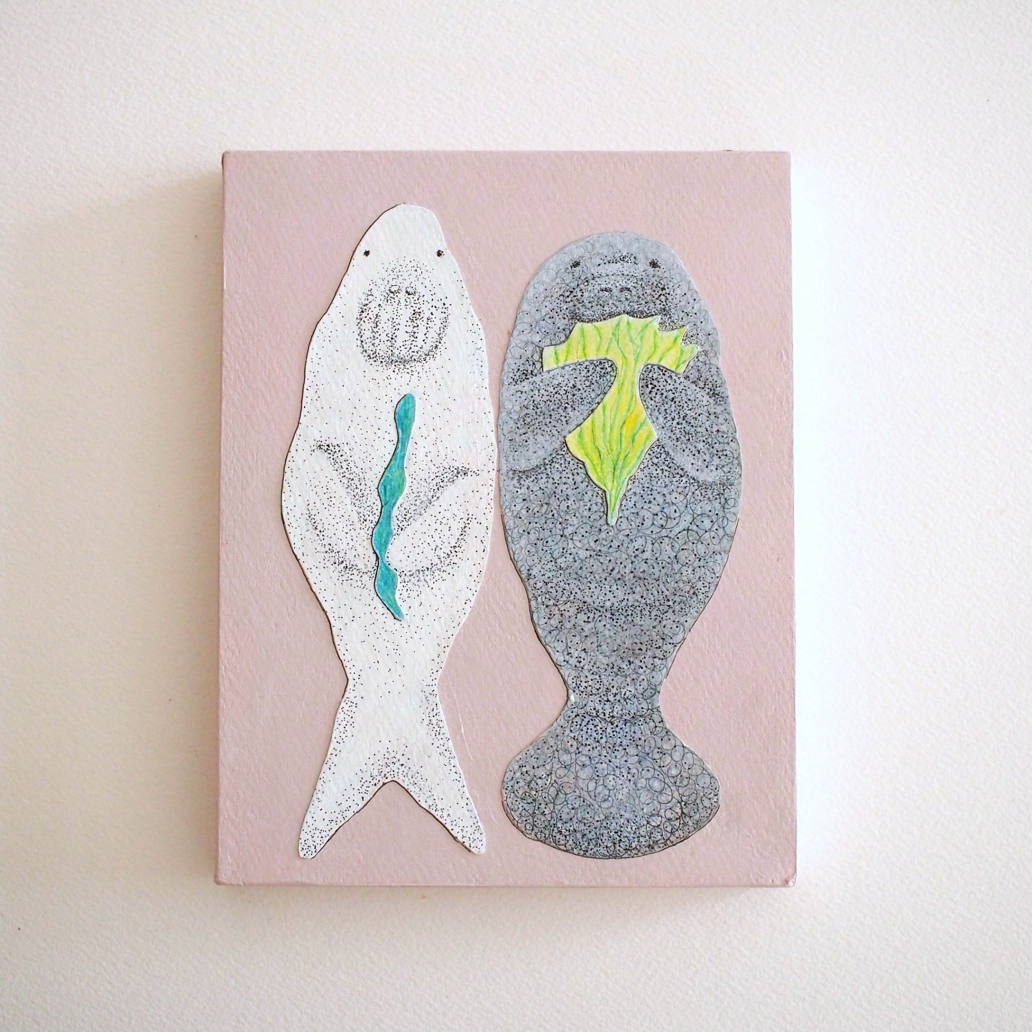 原画作品 *「 ジュゴンとマナティ 」