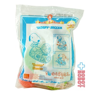 マクドナルド ピーナッツ スヌーピー サッカー ストライカー ミールトイ 2006 未開封