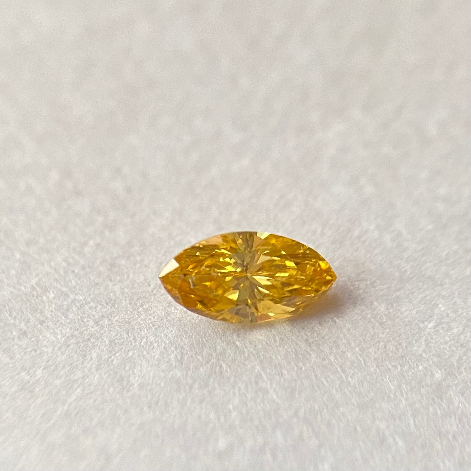 合計 約 0.67ct オレンジ イエロー系 天然 ダイヤ アクセサリー
