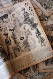 1903s Le Petit Echo de la Mode 44c 永遠の淑女とモード新聞