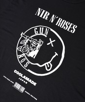 バンドロゴソフトプリントルーズTシャツ (WHITE)　CQ-46093
