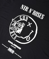 バンドロゴソフトプリントルーズTシャツ (WHITE) CQ-46093