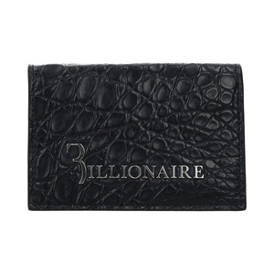 BILLIONAIRE ビリオネア メンズ ドキュメントケース カイマンクロコダイル ブルー