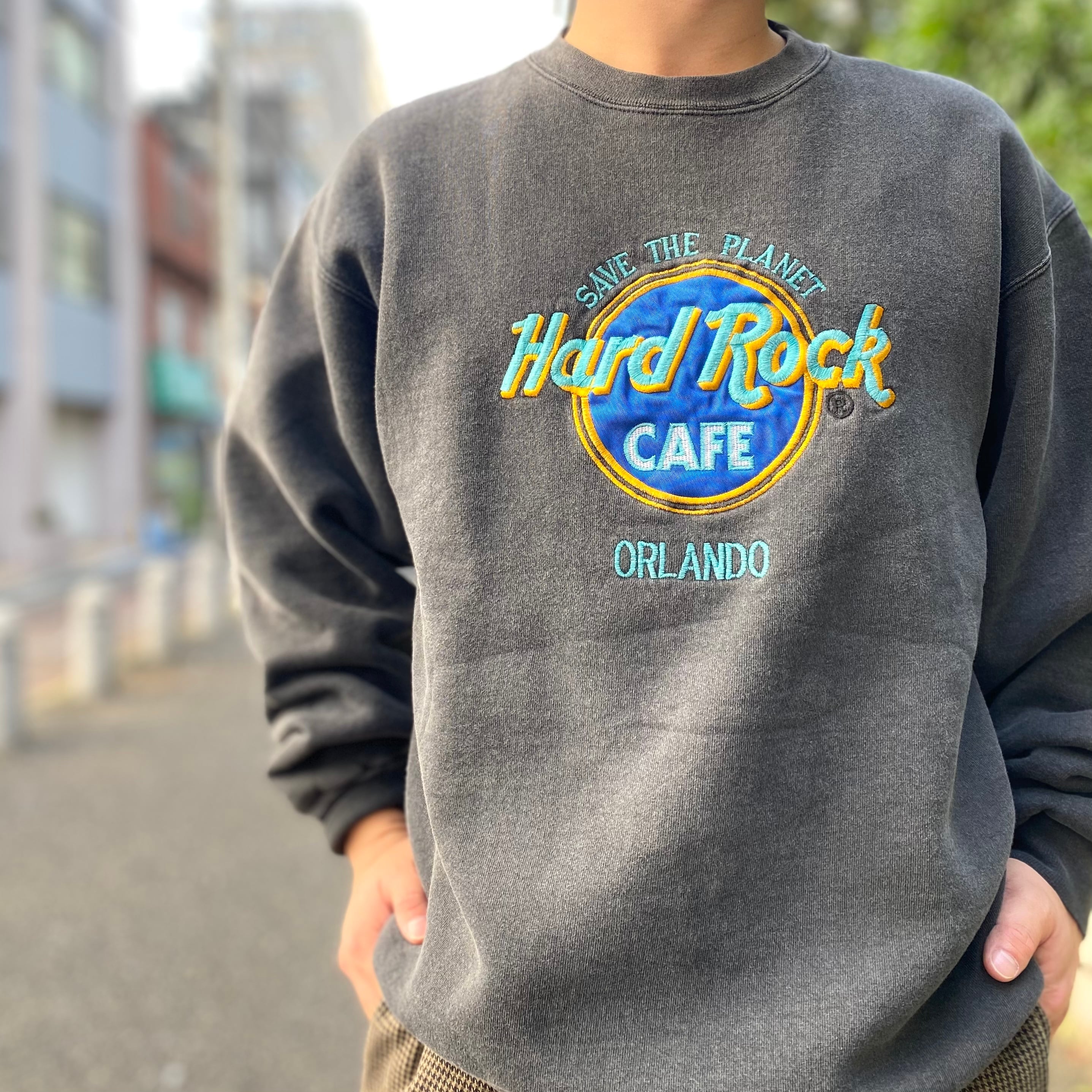 Hard Rock Cafe print sweat