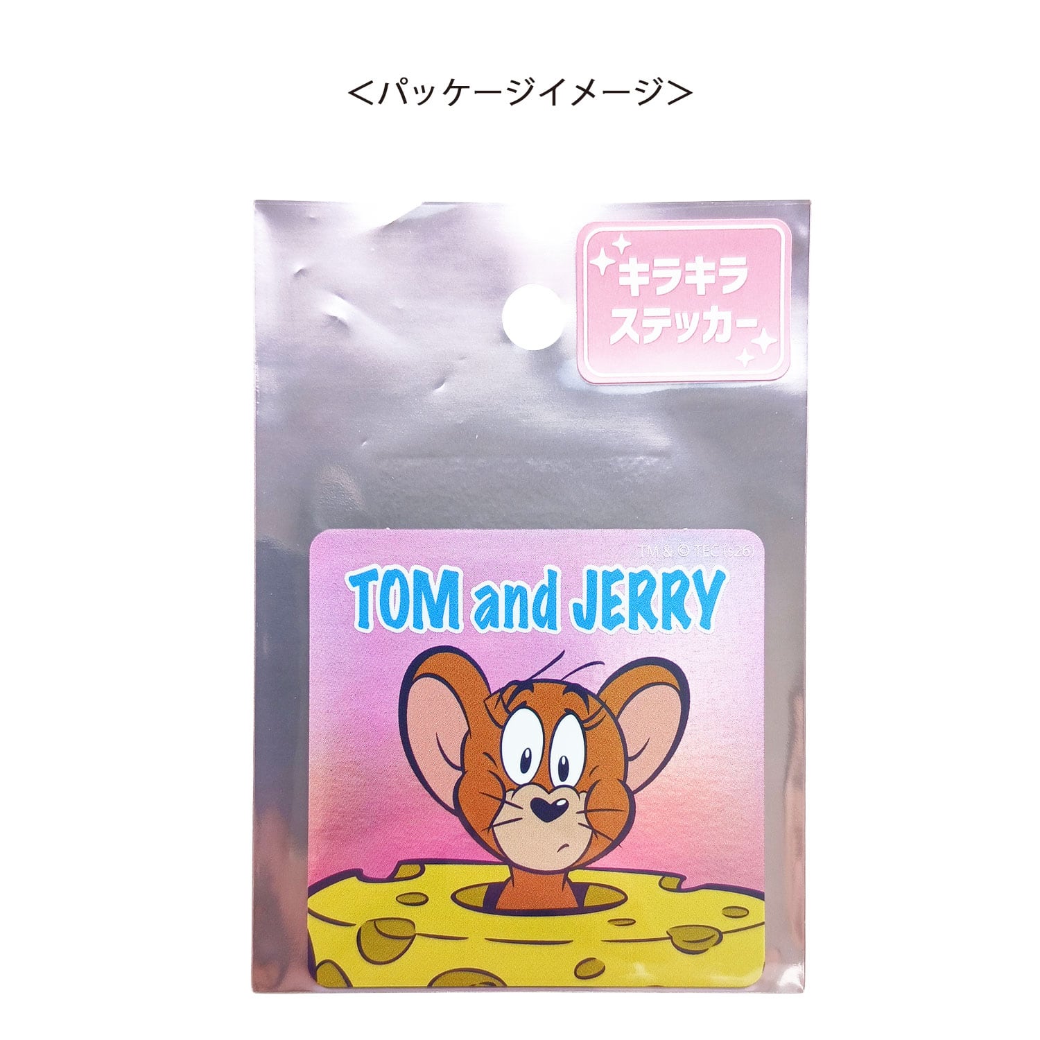 まとめ買い割引対象外】キラキラキャラクターステッカー トムと