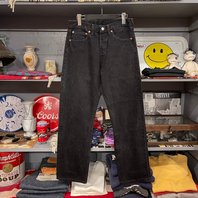 90s Levis 501 Black Denim Pants USA製 | VOSTOK