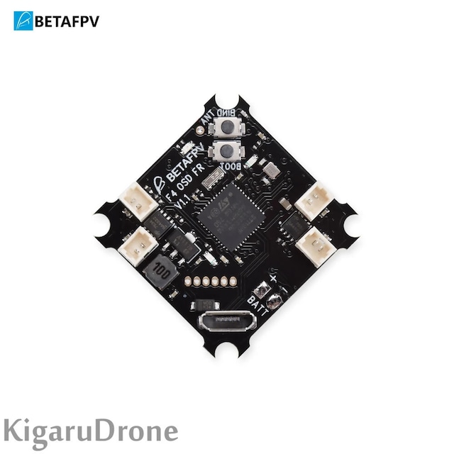 【Beta65S純正ブラシFC】 BetaFPV F4 1S Brushed Flight Controller　内蔵レシーバーRX Frsky / SFHSS