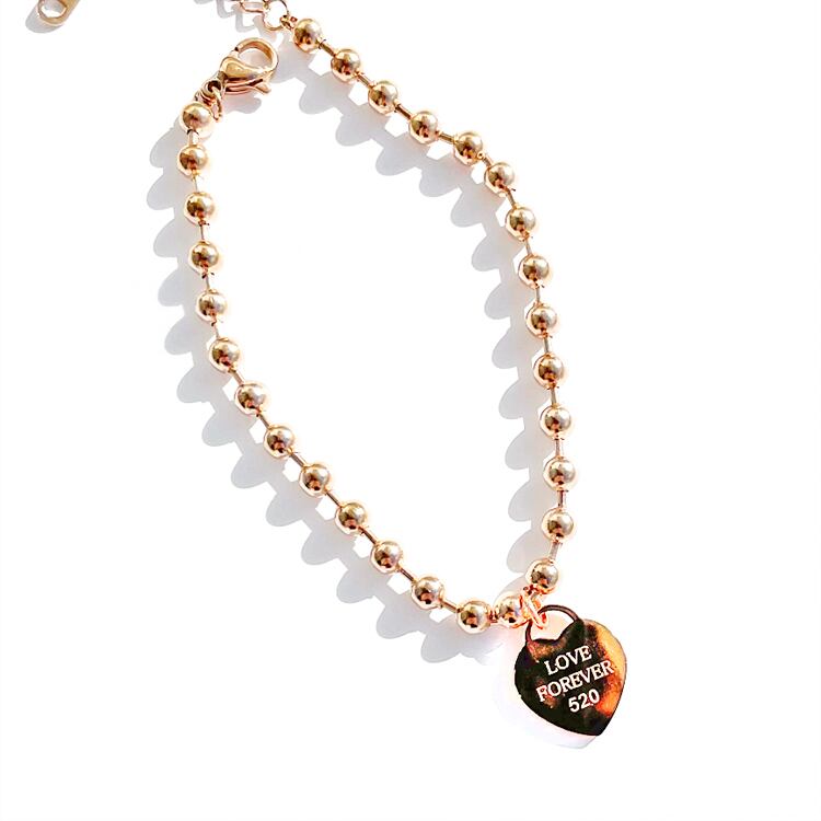 ブレスレット レディース ブランド プチプラ 安い ハート アクセサリー ジュエリー アンクレット バングル 可愛い かわいい 高級感 シンプル おしゃれ 韓国 ギフト プレゼント おすすめ ペア 女性 代 30代 40代 50代 女性用 おすすめ Ysj 006 タンバム Tanbam