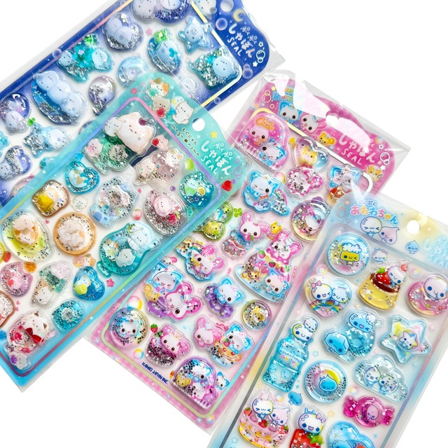 ぷくぷくしゃぼんシール　カミオジャパン